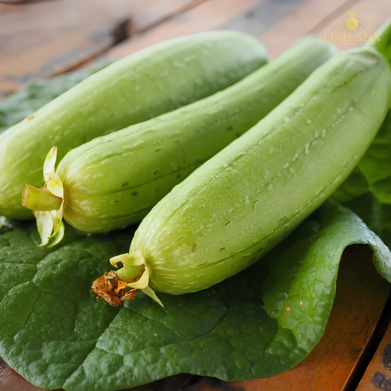 Mướp hương ăn sau phun môi
