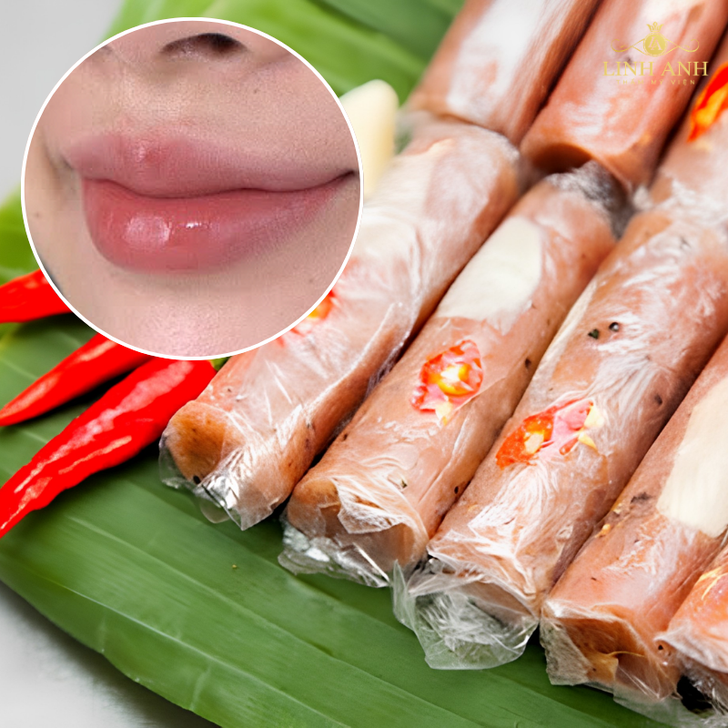 phun moi an nem chua duoc khong