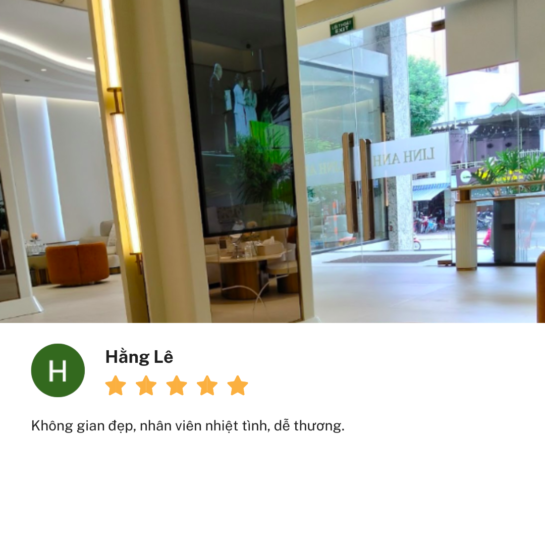 Đánh giá cơ sở Thẩm Mỹ Linh Anh Nguyễn Văn Luông