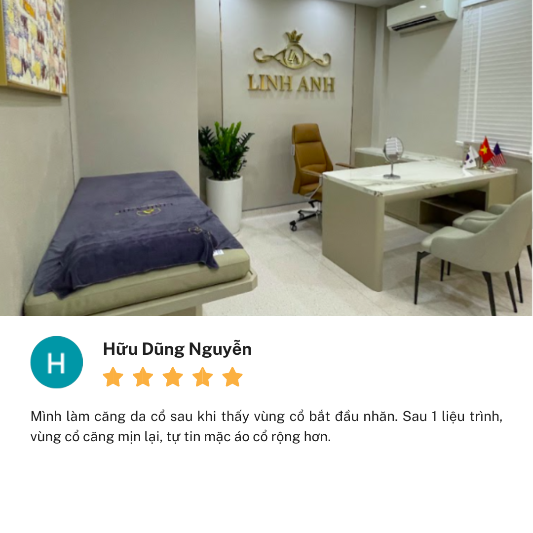 Review Thẩm Mỹ Viện Linh Anh cơ sở Cách Mạng Tháng 8 Thủ Dầu Một