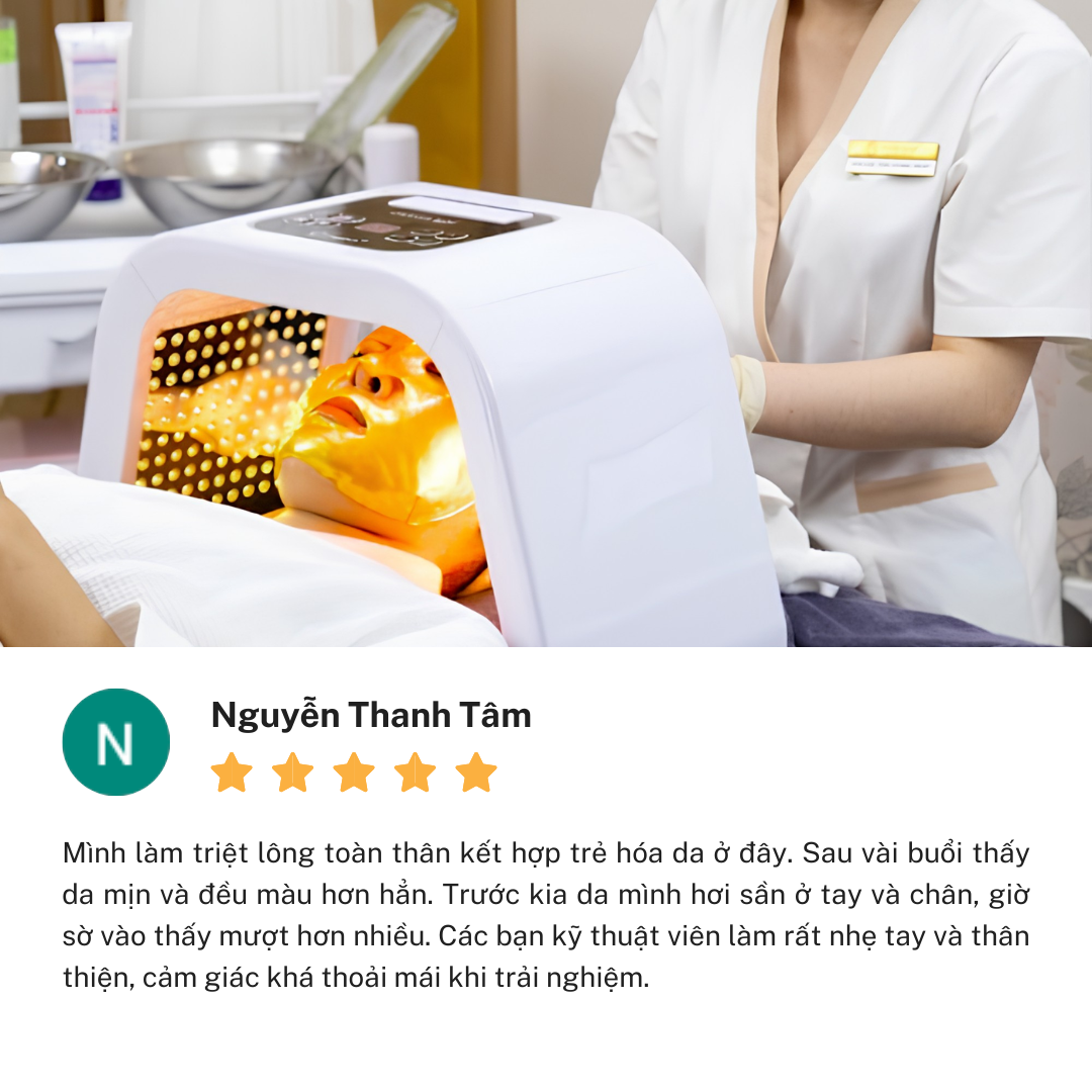 Review Thẩm Mỹ Viện Linh Anh cơ sở Cách Mạng Tháng 8 Thủ Dầu Một