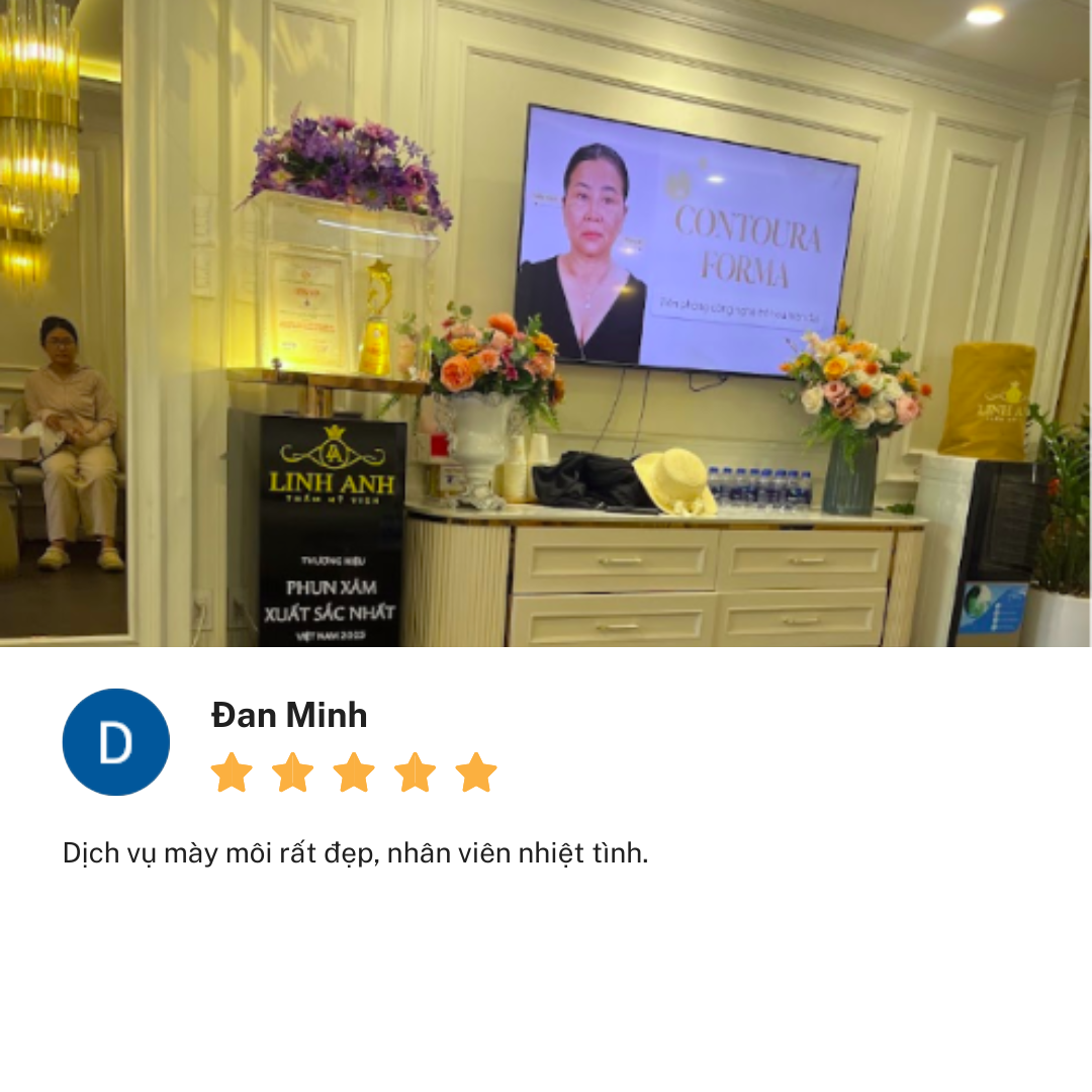 Đánh giá Thẩm Mỹ Linh Anh cơ sở Đà Nẵng