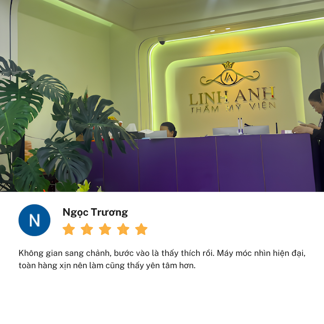 Review Thẩm Mỹ Viện Linh Anh cơ sở Đại Lộ Bình Dương