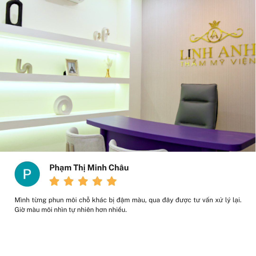 Review Thẩm Mỹ Viện Linh Anh cơ sở Đại Lộ Bình Dương
