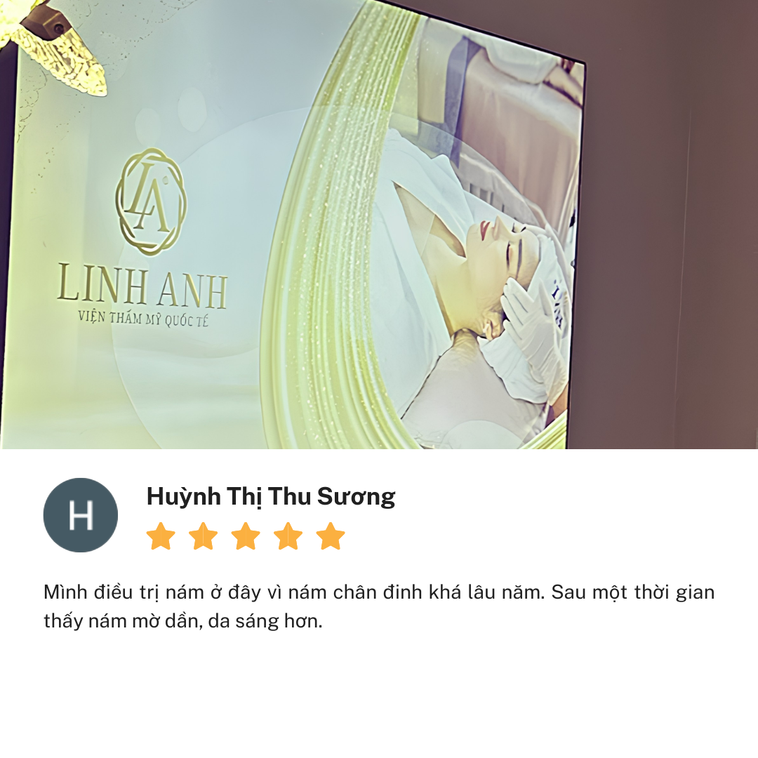 Review Thẩm Mỹ Viện Linh Anh cơ sở Lê Duẩn Đồng Nai