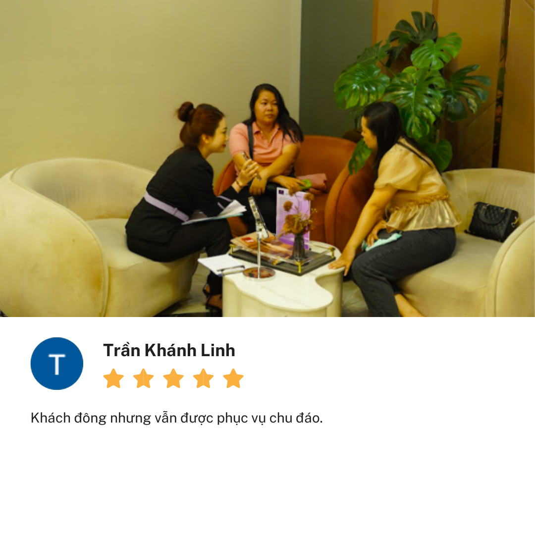 Review thẩm mỹ viện Linh Anh cơ sở Nguyễn Thị Thập
