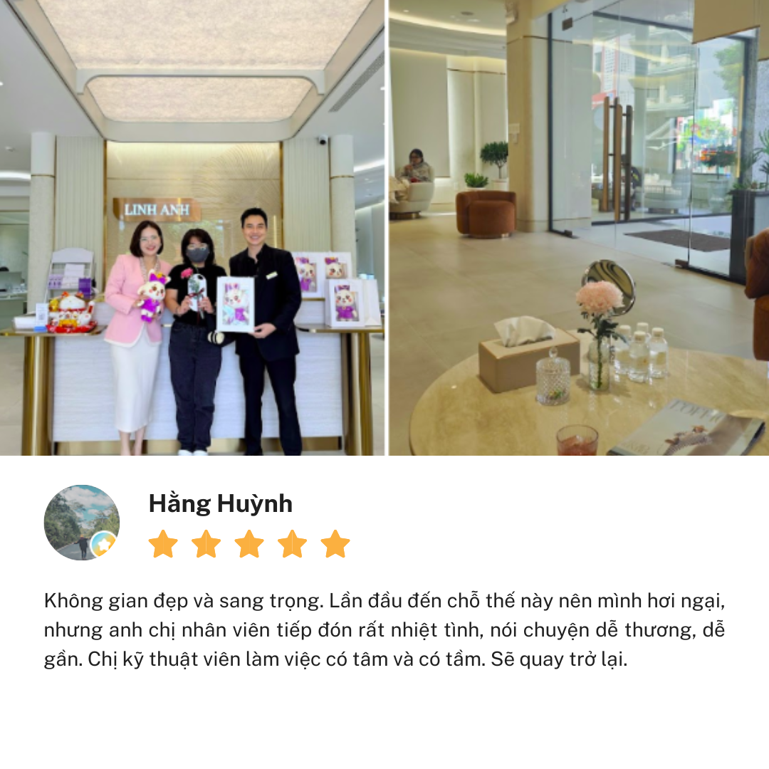 Review Thẩm Mỹ Viện Linh Anh cơ sở Nguyễn Văn Luông