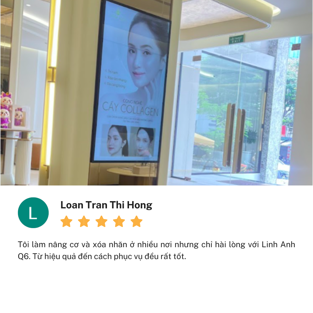 Review Thẩm Mỹ Viện Linh Anh cơ sở Nguyễn Văn Luông