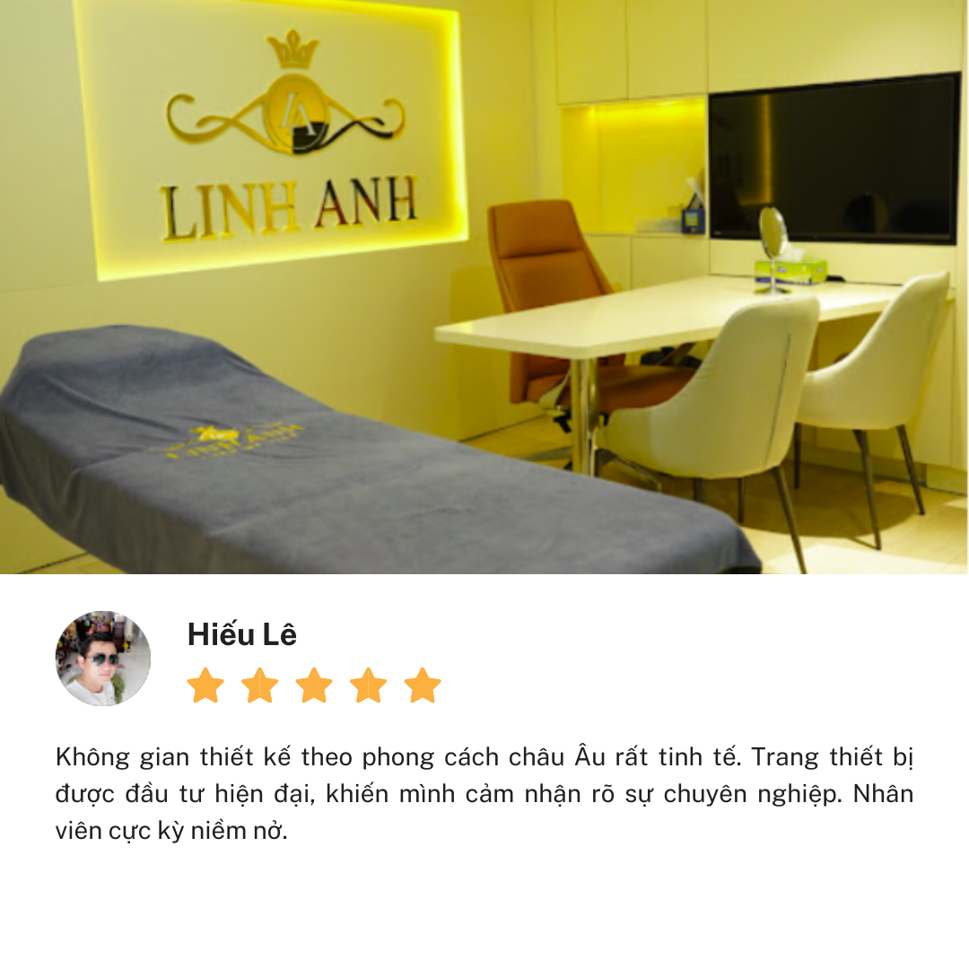 Review Thẩm Mỹ Viện Linh Anh cơ sở Võ Thị Sáu Đồng Nai