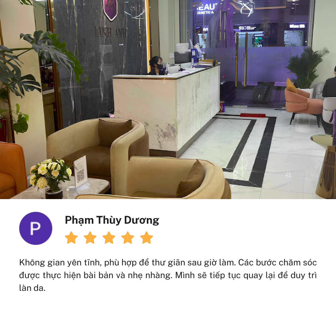 Review Thẩm Mỹ Viện Linh Anh cơ sở Võ Thị Sáu Đồng Nai