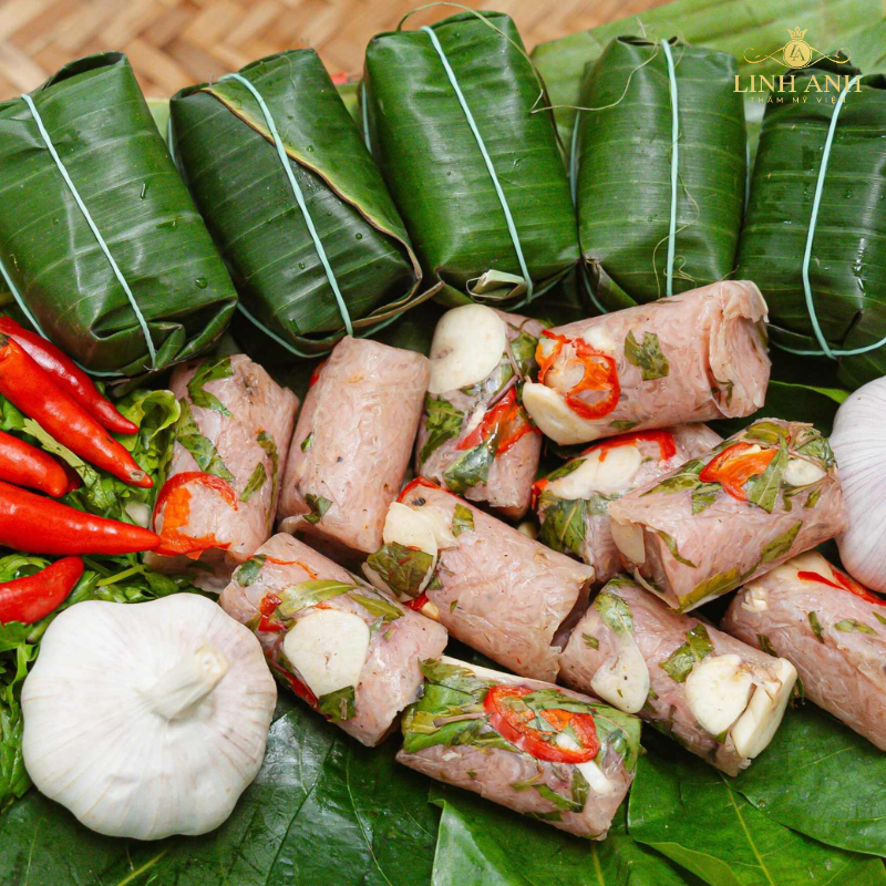 Nem chua lên men ảnh hưởng môi phun