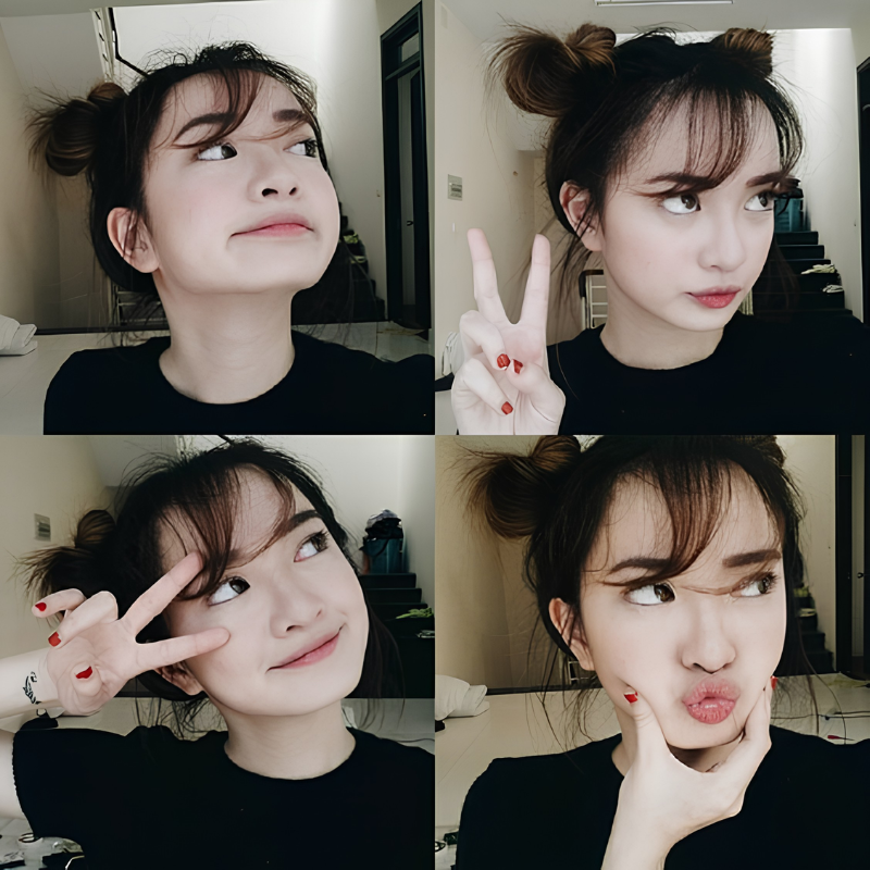 Cách chụp cận mặt đẹp cho nữ