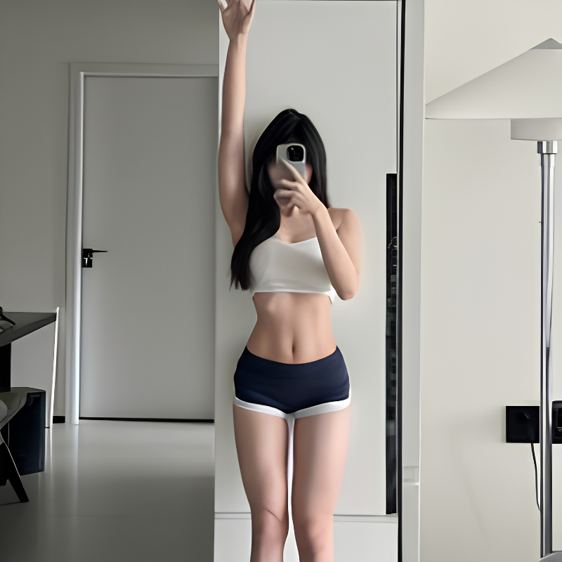 Cách chụp ảnh trước gương nữ khoe body