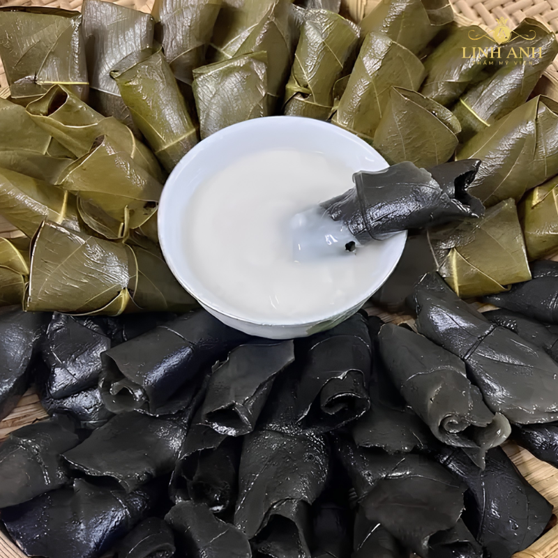 Bánh lá mơ hỗ trợ kháng viêm cho môi phun