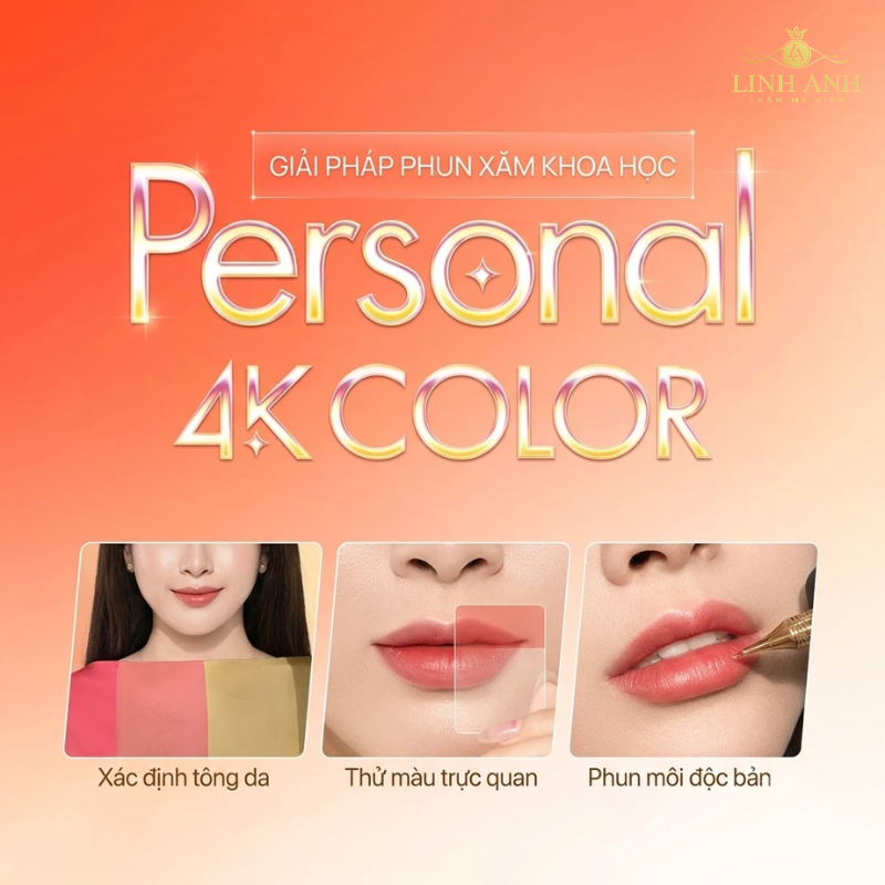 Công nghệ phun môi Personal 4K Color