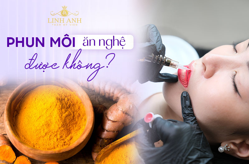 Xăm môi ăn nghệ được không