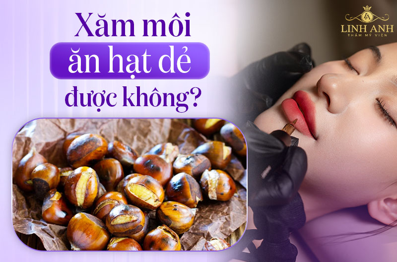 Phun môi ăn hạt dẻ được không