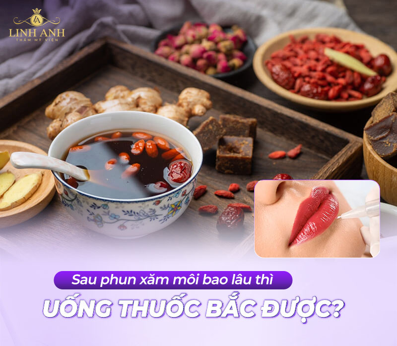 Kiêng thuốc thuốc bắc sau phun môi