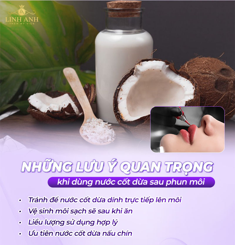 phun moi an nuoc cot dua duoc khong