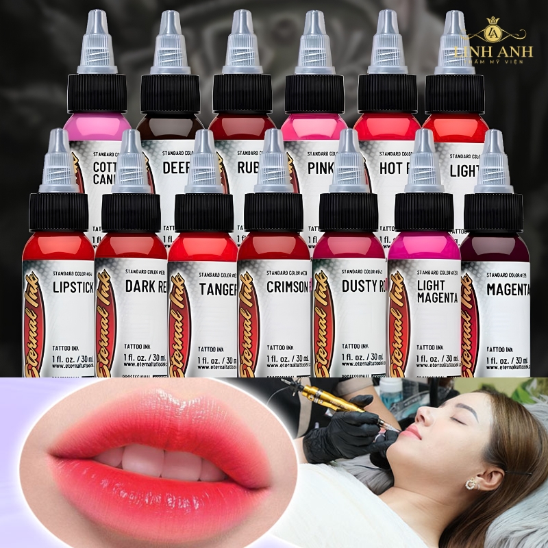 Mực phun xăm mày môi mí Enterenal Ink