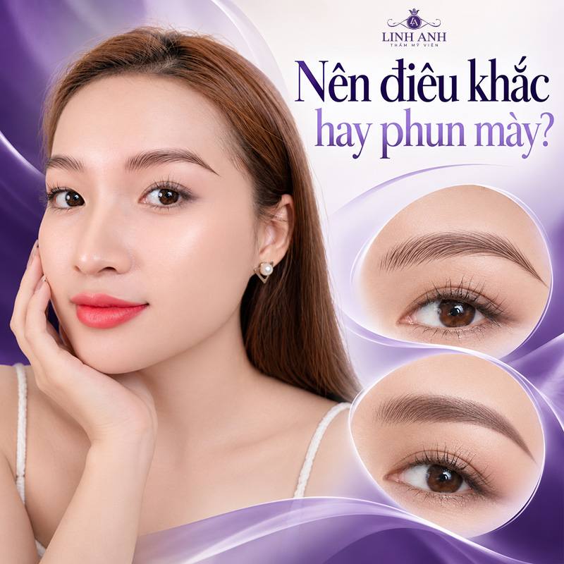 Không có lông mày nên điêu khắc phẩy sợi