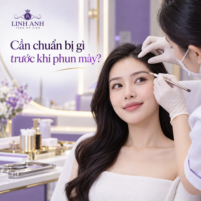 Những điều cần chuẩn bị trước khi phun mày để màu lên chuẩn đẹp 8 Chuẩn bị gì trước khi phun mày