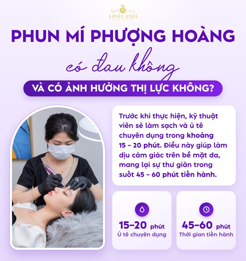 Phun Mí Phượng Hoàng Là Gì? Ý Nghĩa Nhân Tướng, Ưu Điểm Và Bảng Giá 9 Kỹ thuật phun mí phượng hoàng có đau không