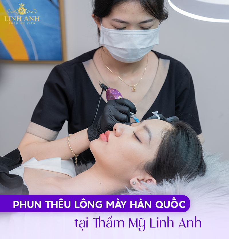 Phun thêu lông mày Hàn Quốc: Ưu điểm, các kỹ thuật và dáng mày phù hợp 20 phun theu long may han quoc